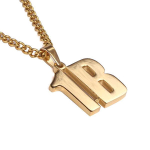 Golden Ball Player Position Pendant and Chain (FREE SHIPPING)