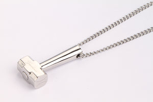 Stainless Hammer Pendant with Chain (FREE SHIPPING)
