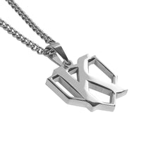 Stainless Strikeout Pendant with Necklace