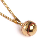 Golden Loyal to My Soil Baseball Vile and Necklace (FREE SHIPPING)