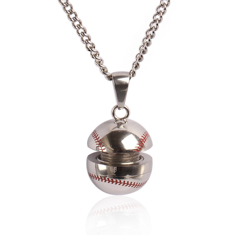 Stainless Loyal to My Soil Baseball Vile and Necklace (FREE SHIPPING)