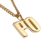 Golden Ball Player Position Pendant and Chain (FREE SHIPPING)